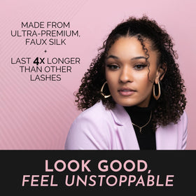 Luxillia magnetic eyelashes with easy application guide