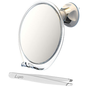 Luxo Shaving Mirror showing clear reflection
