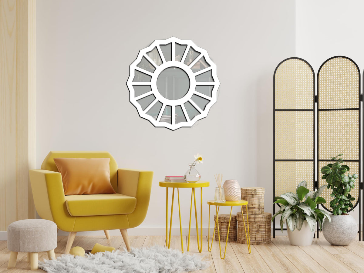 LuxuryConcept Divine Feminine Mirror being used in a daily routine