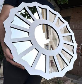 LuxuryConcept Divine Feminine Mirror on a decorative table