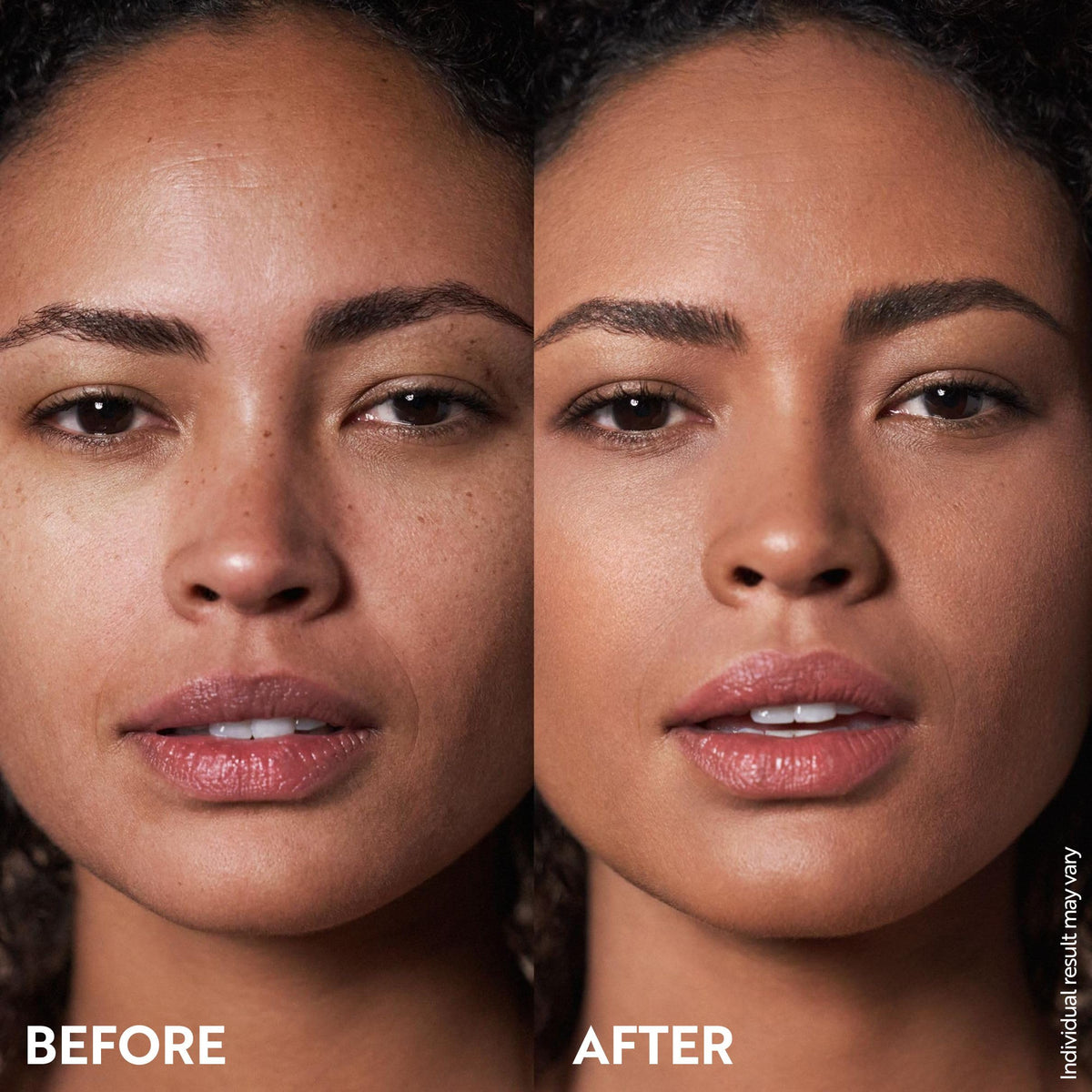 M. Asam Magic Finish Deep Teint Make-up Mousse application with brush