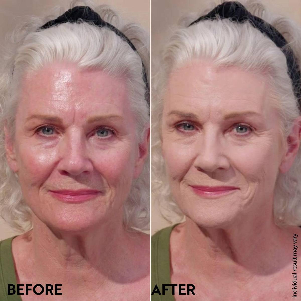 M. Asam Magic Finish Make-up Mousse on skin