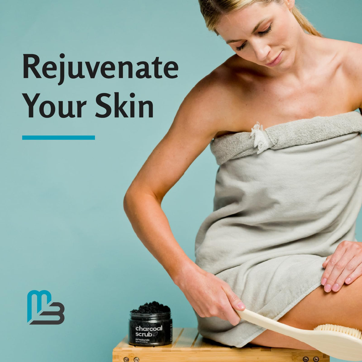 M3 Naturals Exfoliating Charcoal Scrub ingredients list