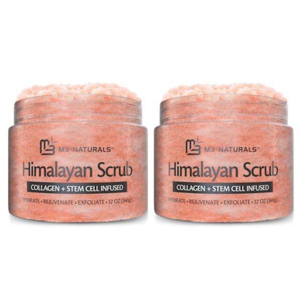 M3 Naturals Himalayan Salt Scrub 16 oz front view