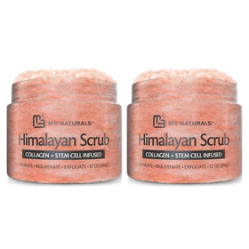 M3 Naturals Himalayan Salt Scrub 16 oz front view