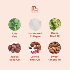 M3 Naturals Himalayan Salt Scrub with lychee oil close-up
