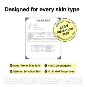 ma:nyo Glutathione 7 Dark Spot Serum Patch in use