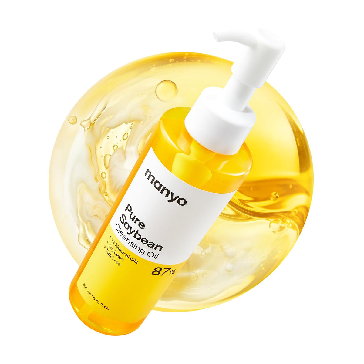 ma:nyo Pure Cleansing Oil 200ml front view with label