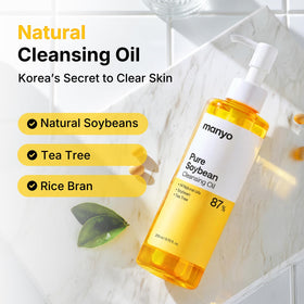 ma:nyo Pure Cleansing Oil 200ml in lifestyle setting