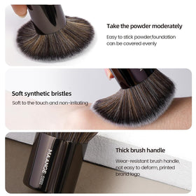 MAANGE brushes with soft synthetic bristles