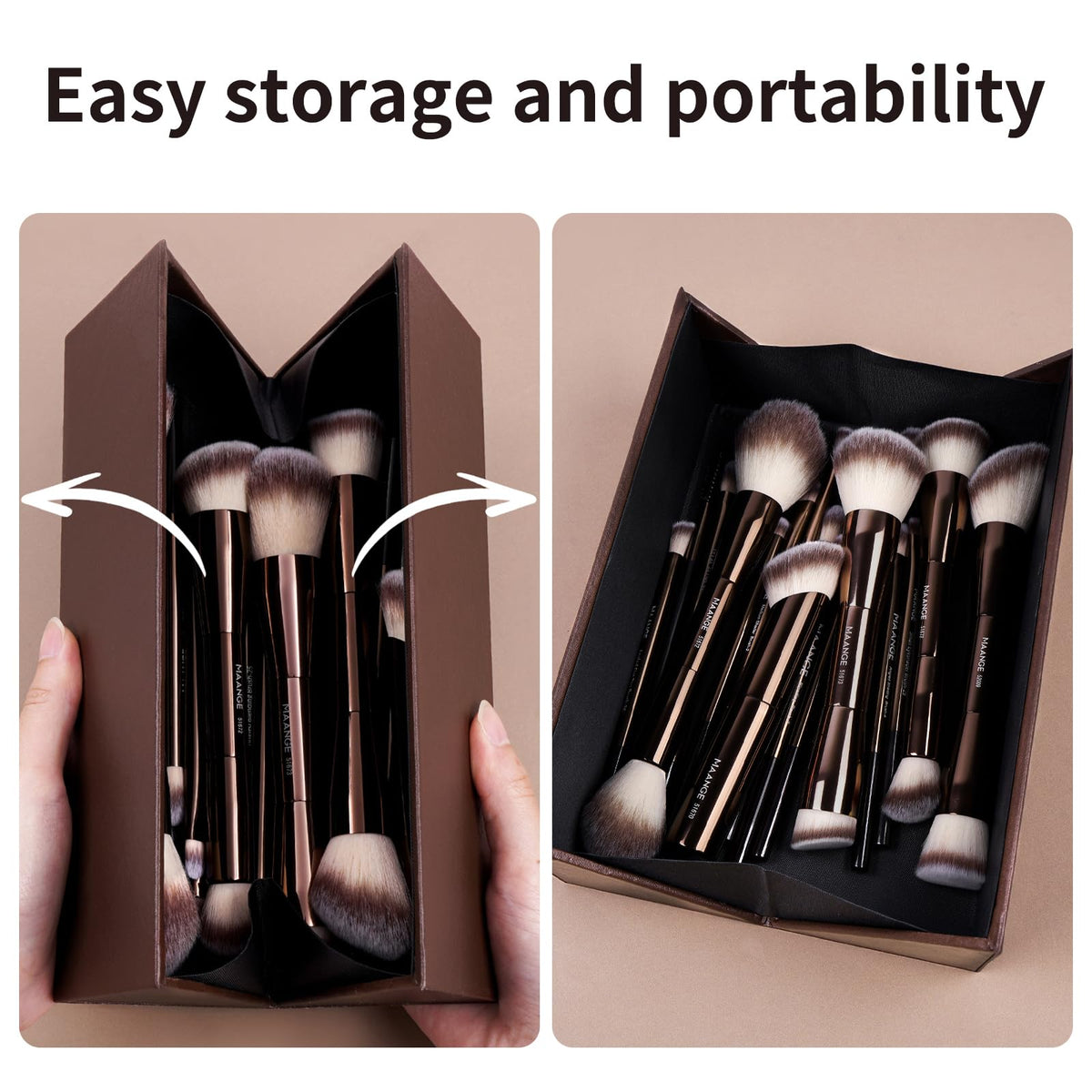 MAANGE eye makeup brushes assortment