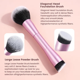 MAANGE makeup brush set packaging with elegant design