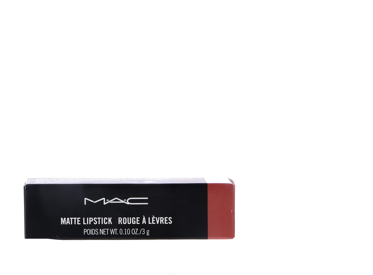 MAC Kinda Sexy Matte Lipstick front view with packaging