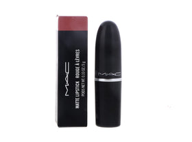 MAC Kinda Sexy Matte Lipstick in hand for lifestyle context