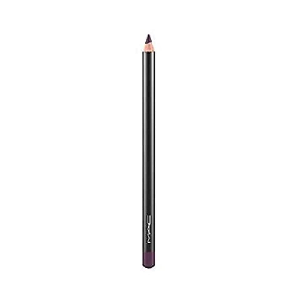 MAC Lip Pencil Stone in muted greyish-taupe brown front view