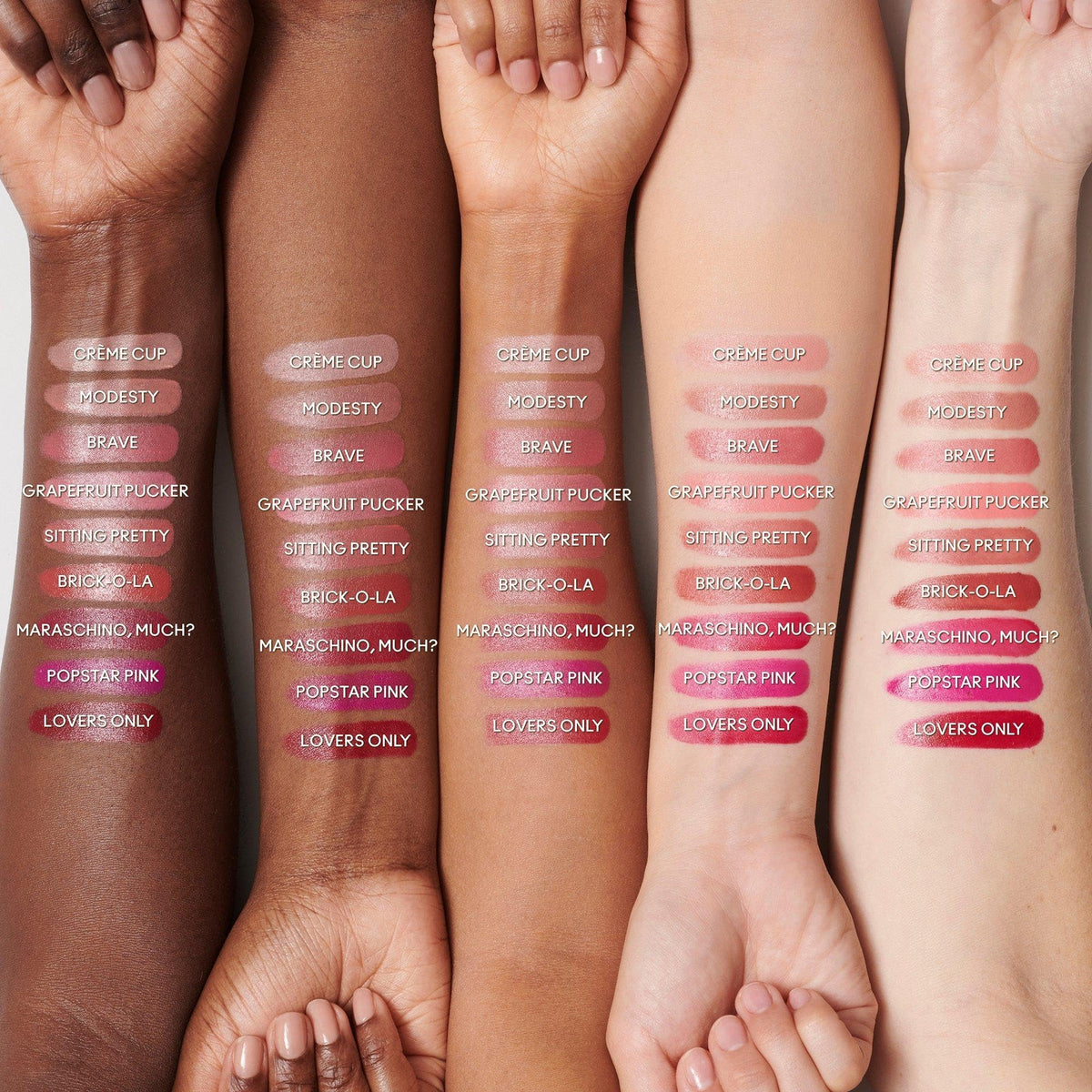 MAC M·A·C Ximal Sleek Satin Lipstick Blankety in makeup setting