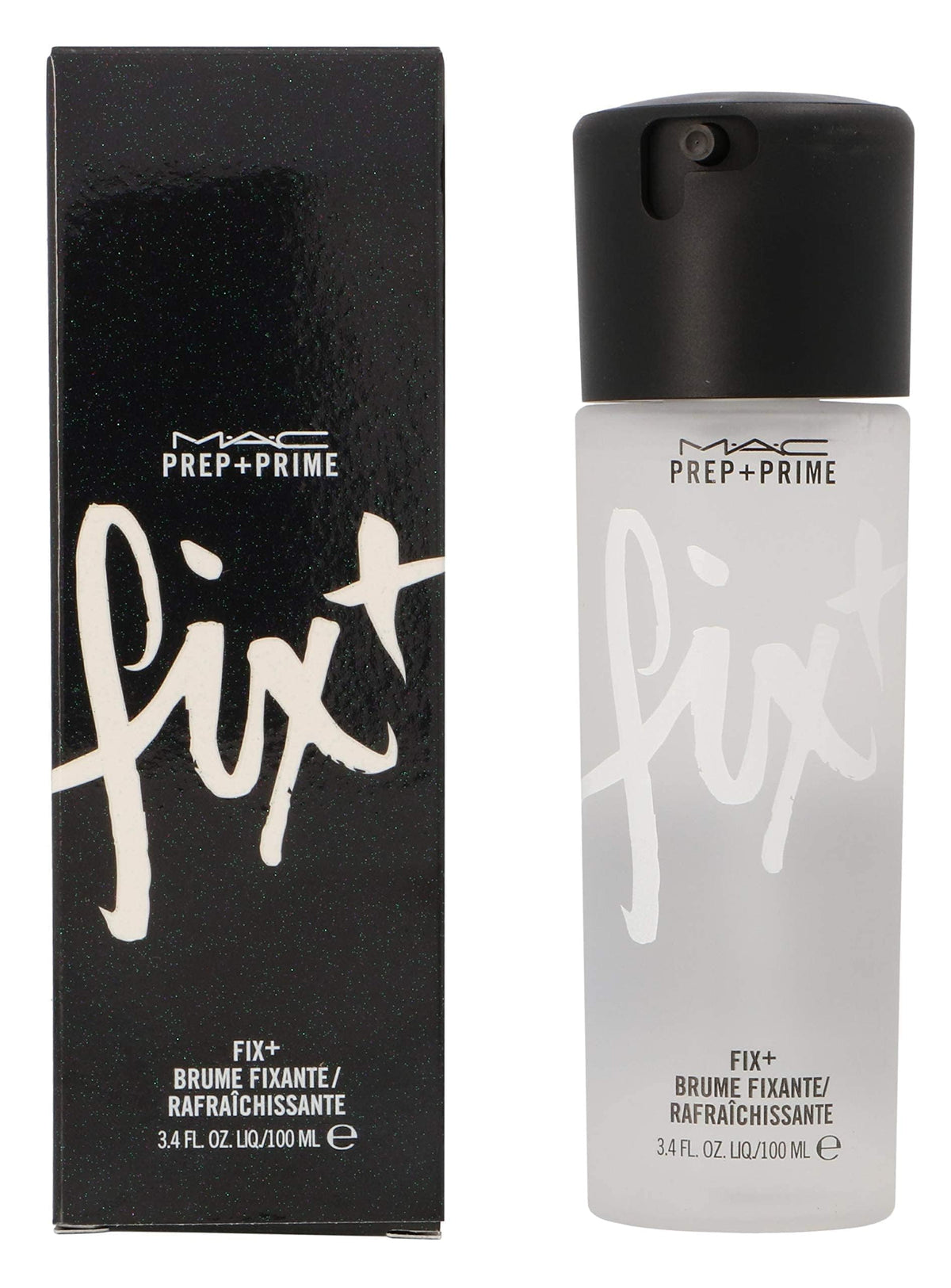 MAC Prep + Fix+ Finishing Mist 100ml packaging