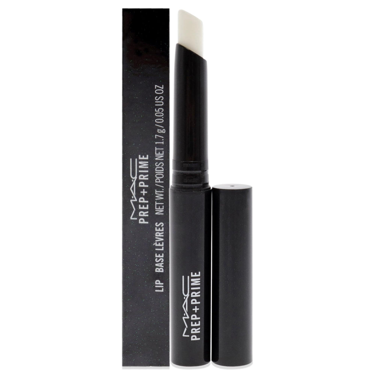 MAC Prep + Lip Hydrating Base front view with packaging