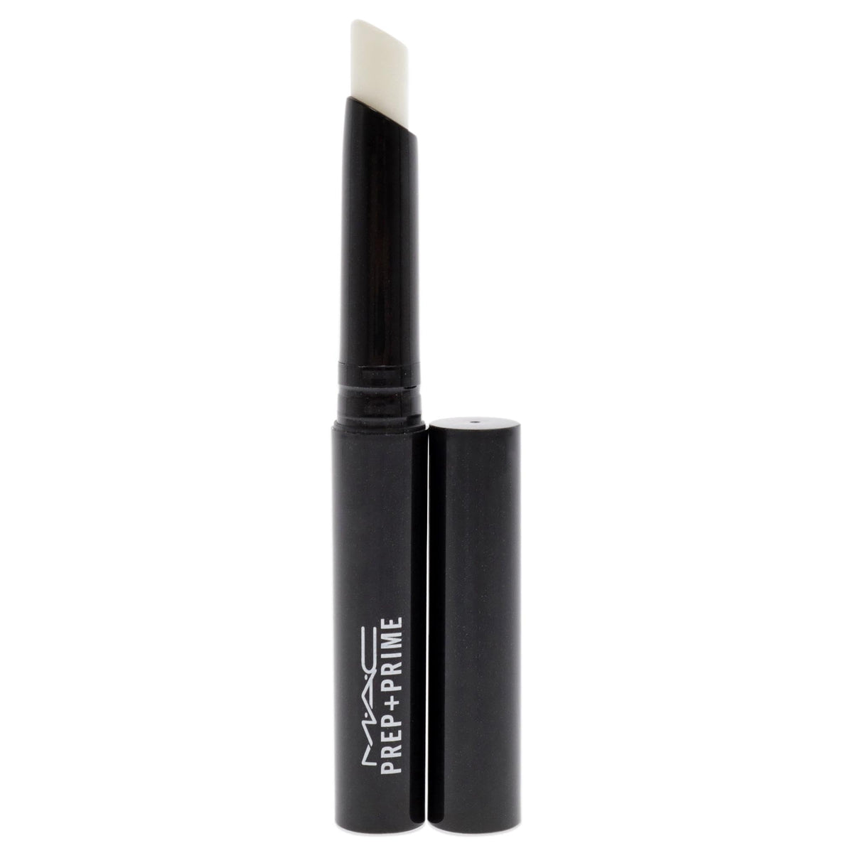 MAC Prep + Lip Hydrating Base side view showing dimensions