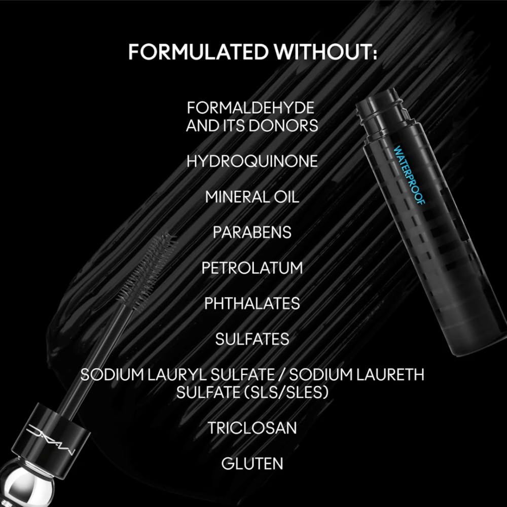 MAC Stack Superstack Mega Brush Waterproof Mascara side view