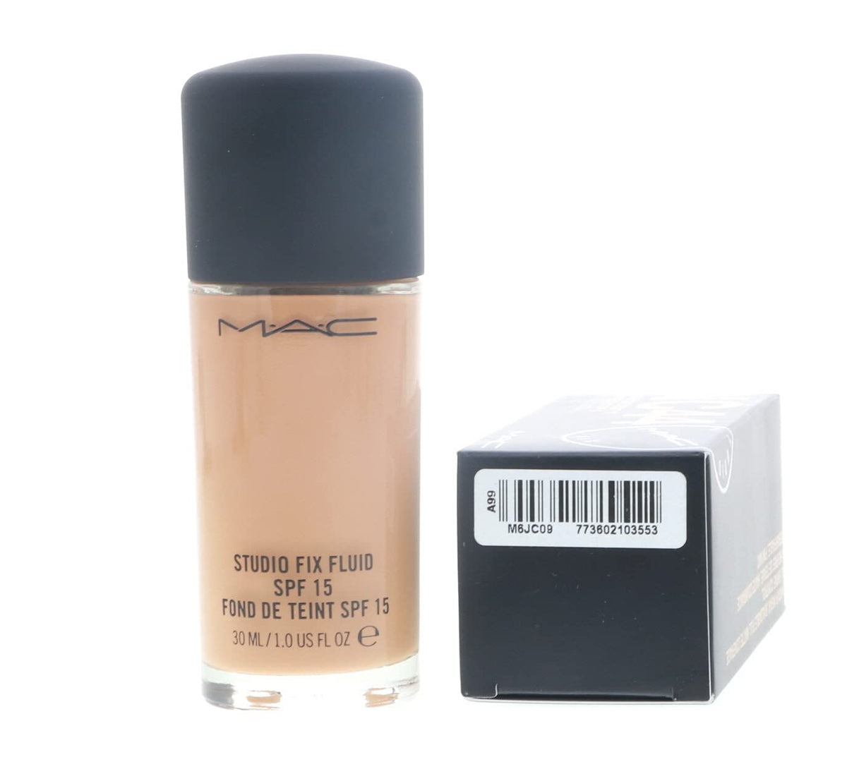 MAC Studio Fix Fluid Foundation NC44 with pump attachment