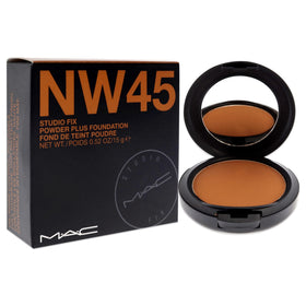 MAC Studio Fix Powder Plus Foundation NW45 open container