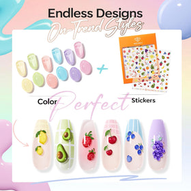 Macaron Purple gel polish in modelones collection