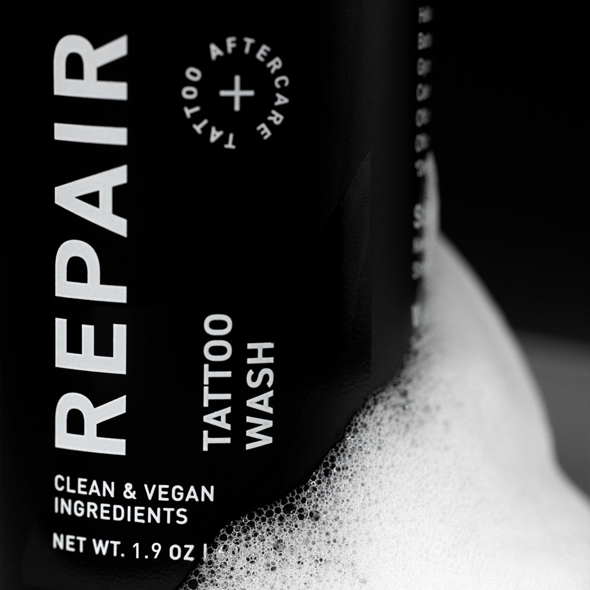 Mad Rabbit Tattoo Aftercare Soap foam texture close-up