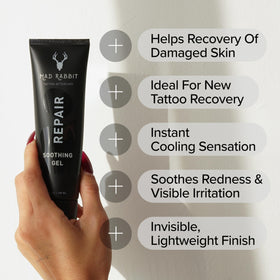 Mad Rabbit Tattoo Aftercare Soothing Gel 100 mL side view