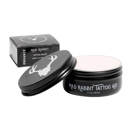 Mad Rabbit Tattoo Balm 1.7 oz Vanilla Coconut front view