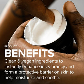 Mad Rabbit Tattoo Balm 1.7 oz Vanilla Coconut texture close-up