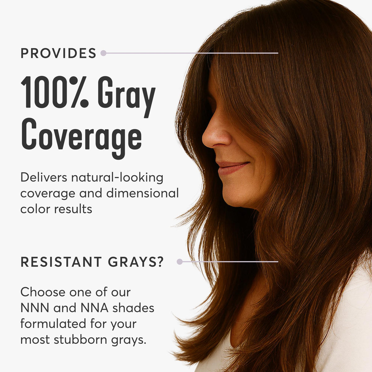 Madison Reed 5NGM Dark Cinnamon Brown cream color close-up