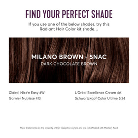 Madison Reed hair color application process