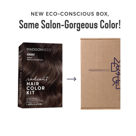 Madison Reed hair color application process with instructions