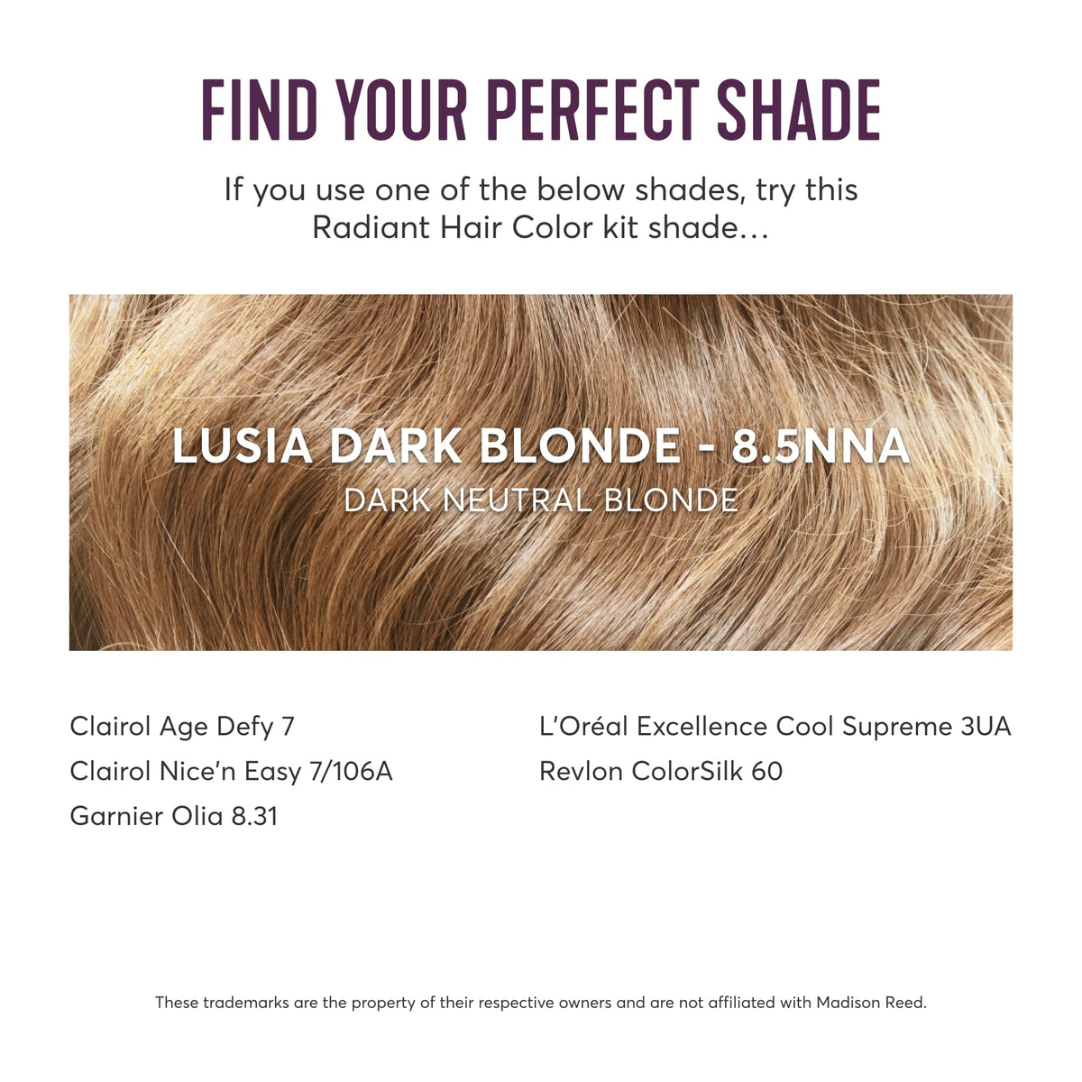 Madison Reed hair color kit contents laid out