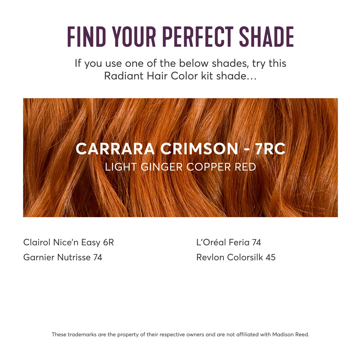 Madison Reed hair color kit with application accessories