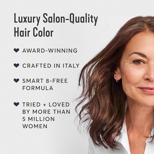 Madison Reed hair colour application process with model