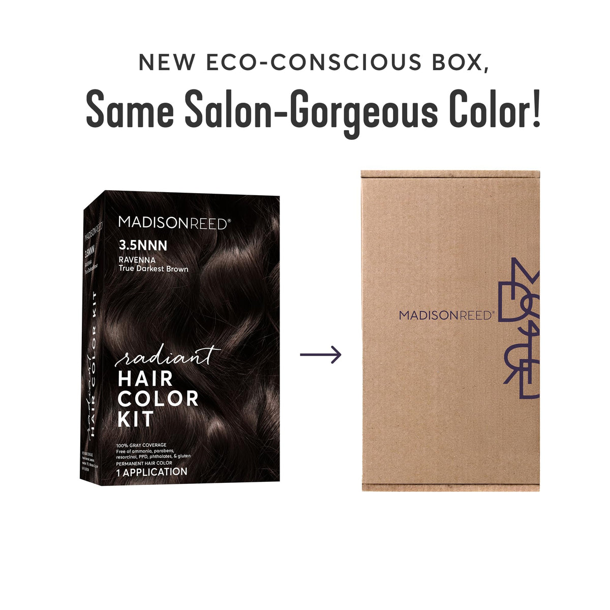 Madison Reed instruction booklet for hair color kit