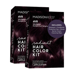 Madison Reed Radiant Hair Color Kit 4VR Darkest Cool Sangria front view
