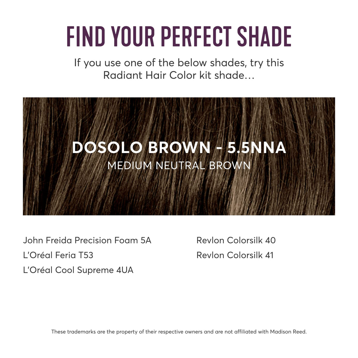 Madison Reed Radiant Hair Color Kit 5.5NNN Dark Brown application guide