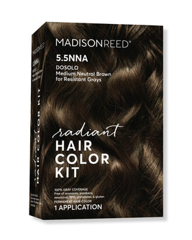Madison Reed Radiant Hair Color Kit 5.5NNN Dark Brown packaging front view