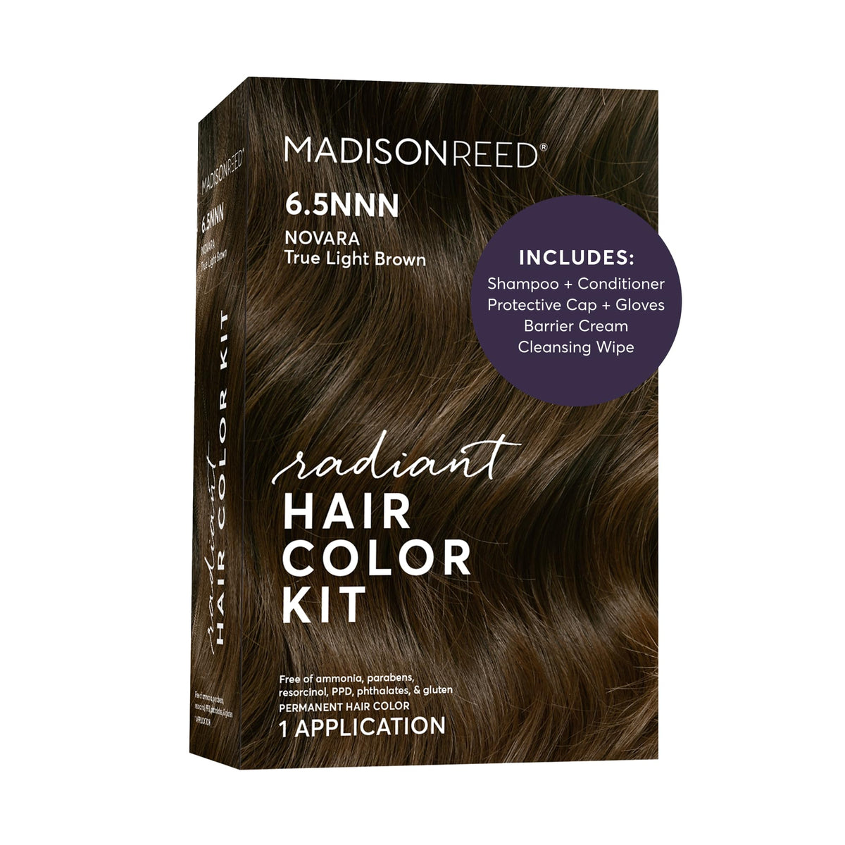 Madison Reed Radiant Hair Color Kit 6.5NNN Medium Brown front view