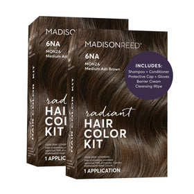 Madison Reed Radiant Hair Color Kit 6NA Medium Ash Brown front view