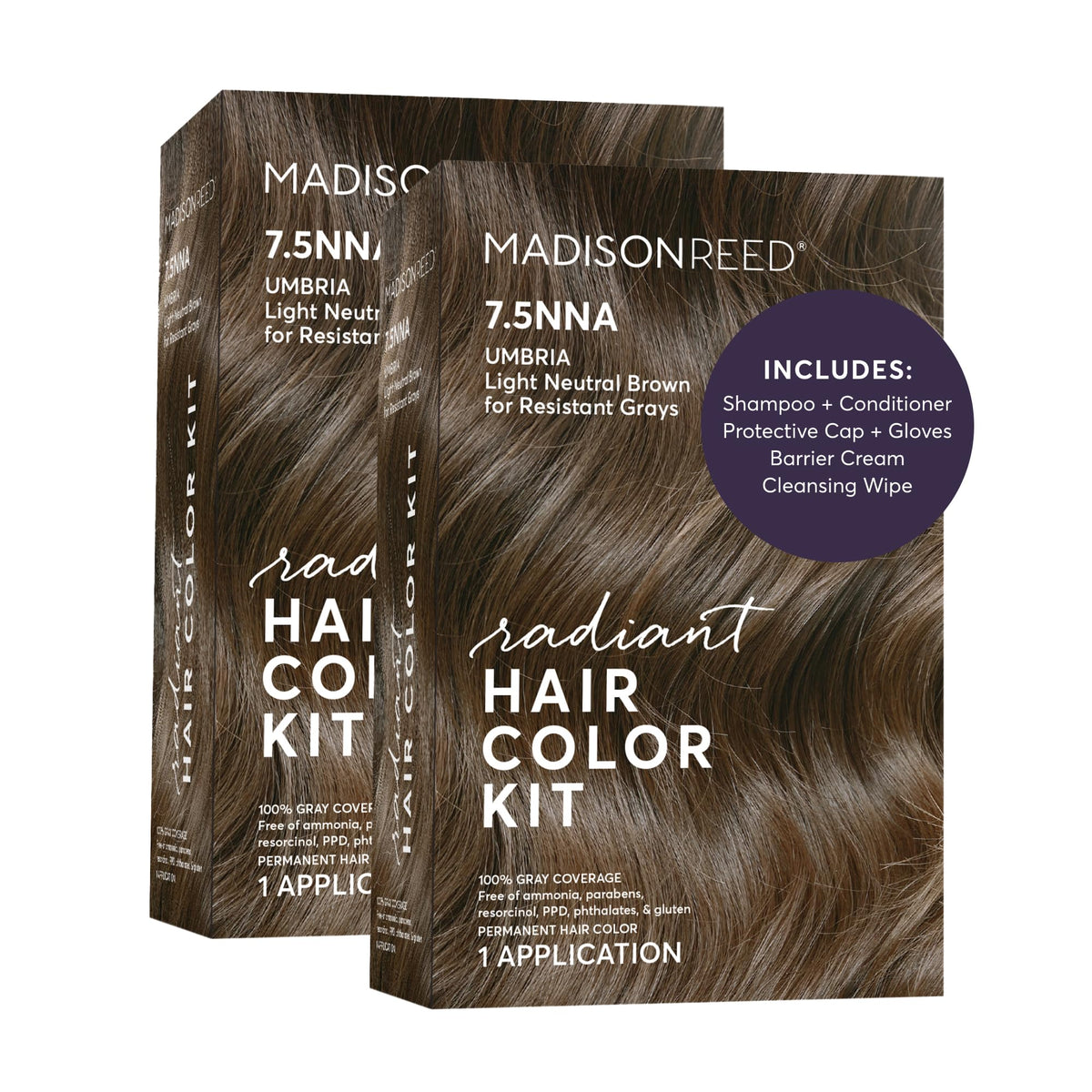 Madison Reed Radiant Hair Color Kit 7.5NNA front view