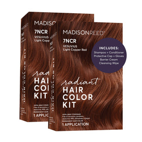 Madison Reed Radiant Hair Color Kit 7NCR Light Copper Red front view