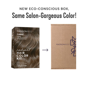 Madison Reed Radiant Hair Color Kit contents displayed