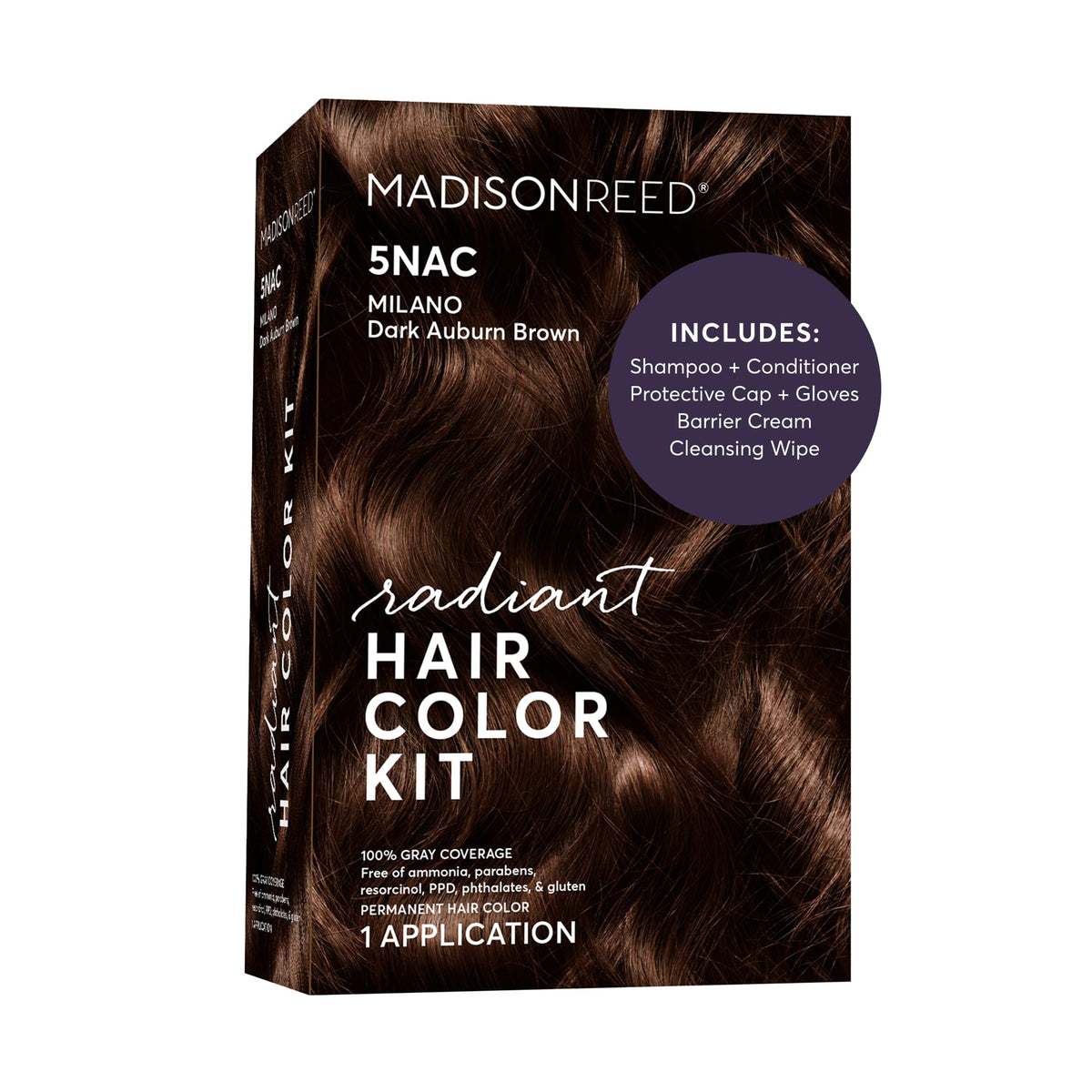Madison Reed Radiant Hair Color Kit front view with packaging