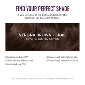 Madison Reed Radiant Hair Color Kit in use on hair