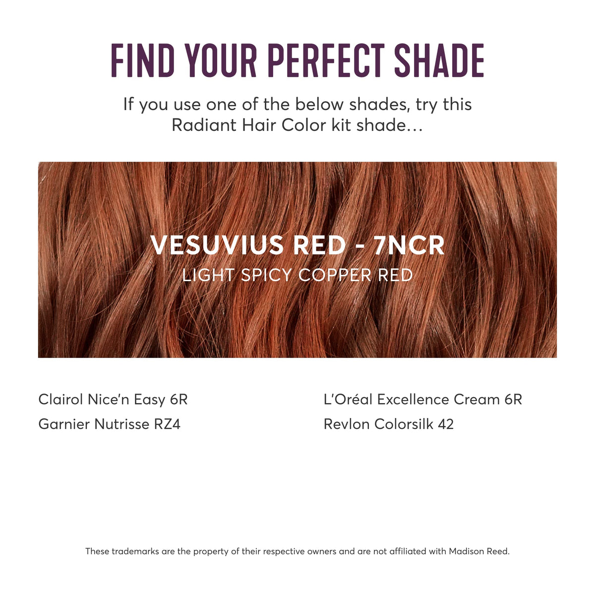 Madison Reed Radiant Hair Color Kit with vibrant hair colour result