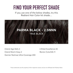 Madison Reed Radiant Hair Color Kit with vibrant hair colour result
